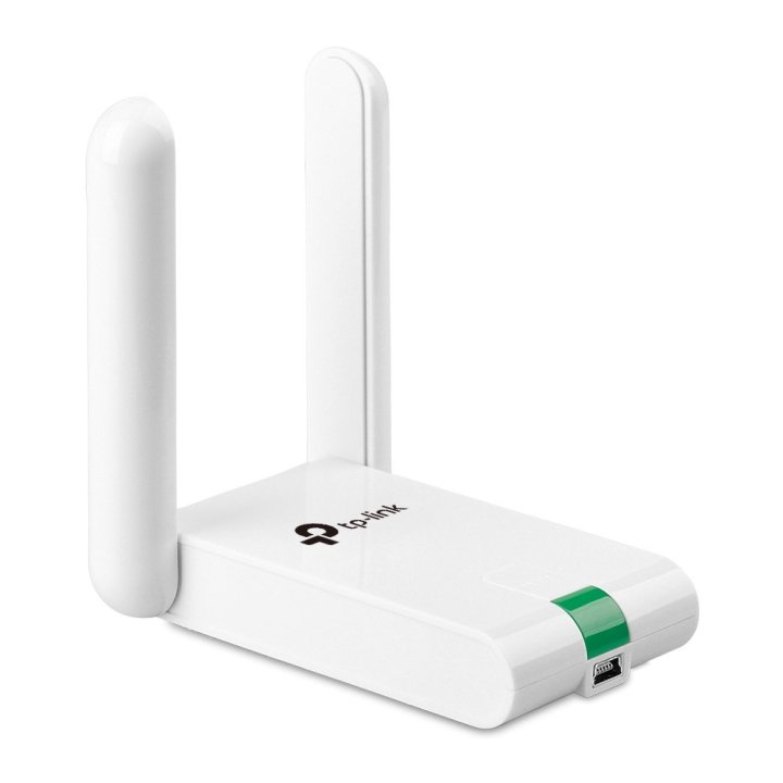 Usb Wifi Tp-link Wn822n 300mb Alta Ganancia 2 Antenas Fijas Cable De Extension Usb