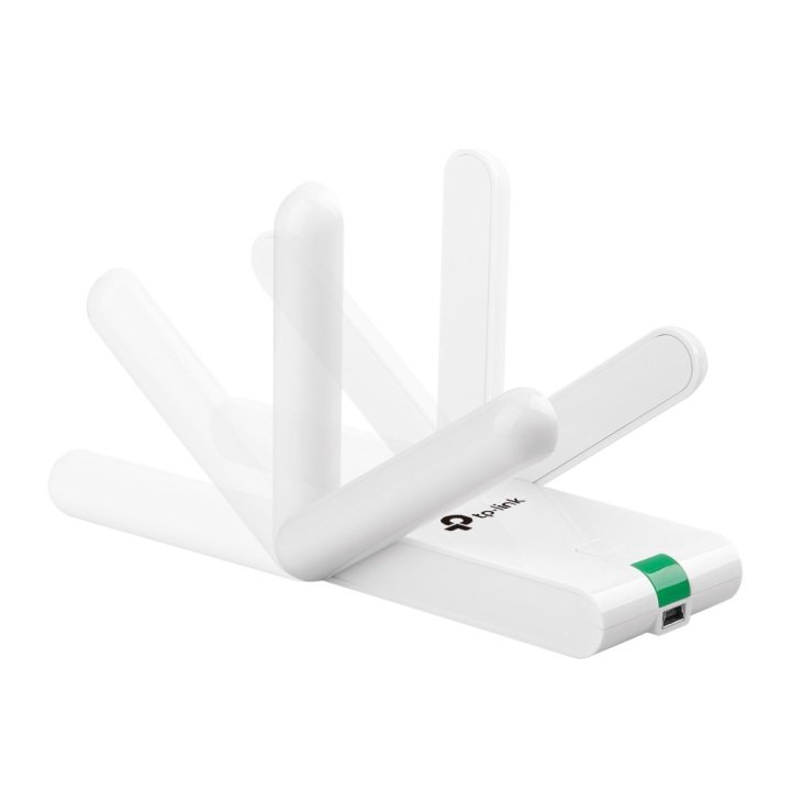 Usb Wifi Tp-link Wn822n 300mb Alta Ganancia 2 Antenas Fijas Cable De Extension Usb