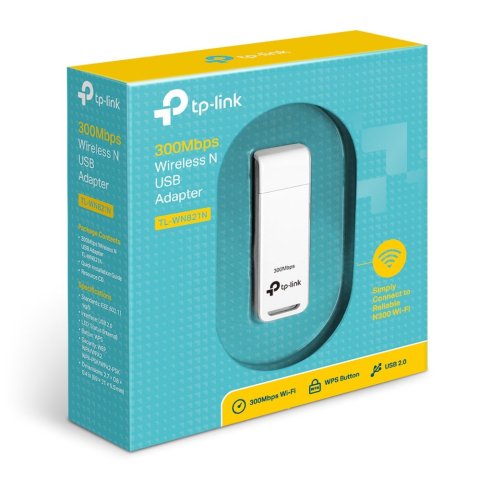 Usb Wifi Tp-link Wn821n 300mb 2 Antenas Internas