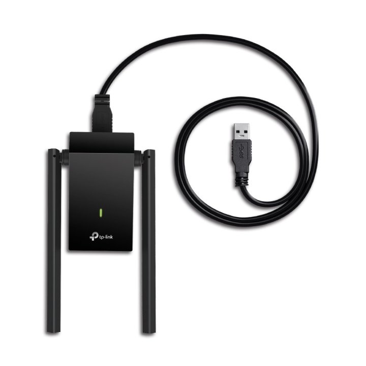 Usb Wifi Dualband Tp-link Archer T4u Plus Ac1300 400mb En 2,4ghz Y 867mb En 5ghz Usb3.0 Doble Antena