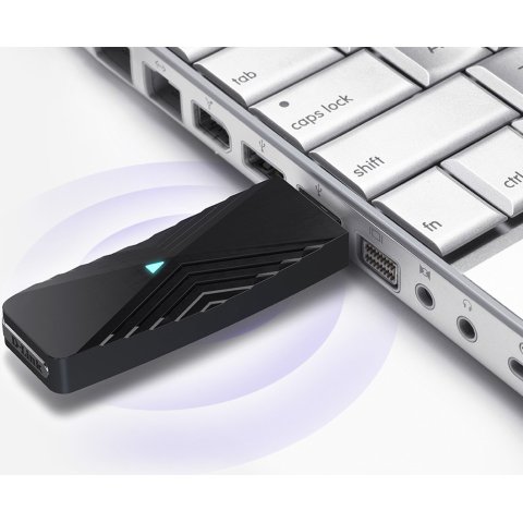 Usb Wifi 6 Dualband D-link Dwa-x1850 Hasta 500mb En 2,4ghz Y 1200mb En 5ghz Wpa3 Ofdma Usb 3.02