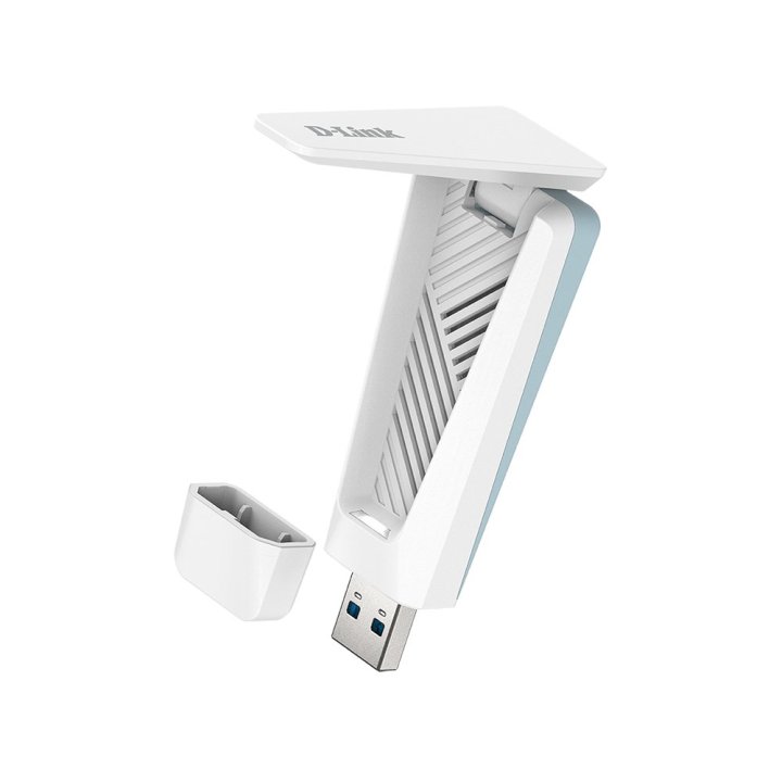 Usb Wifi 6 Dualband D-link Ax1800 Hasta 574mbps En 2,4ghz Y 1200mb En 5ghz Wpa3 Ofdma Usb 3.0