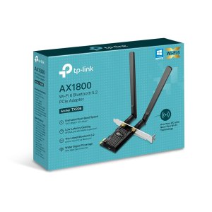 Pci Express Wifi 6 Dualband Y Bluetooth 5.2 Tp-link Archer Tx20e Ax1800 Wifi 6 2 Antenas De Alta Ganancia 2