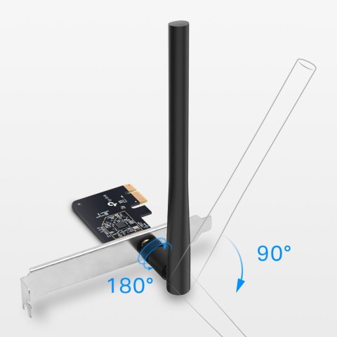 Pci Express Wifi Dualband Tp-link Archer T2e Ac600 Wifi 2,4ghz 200mbps 5ghz 433mbps