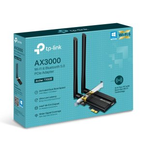 Pci Express Wifi 6 Dualband Y Bluetooth 5.0 Tp-link Archer Tx50e Wifi 6 2402 Mbps (5 Ghz) + 574 Mbps (2.4 Ghz) Bluetooth 5.0  2