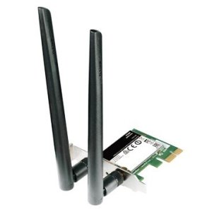 Pci Express Wifi Dualband Dlink Dwa-582 Ac1200 300mb En 2,4ghz Y 867mb En 5ghz 2 Antenas Desmontables