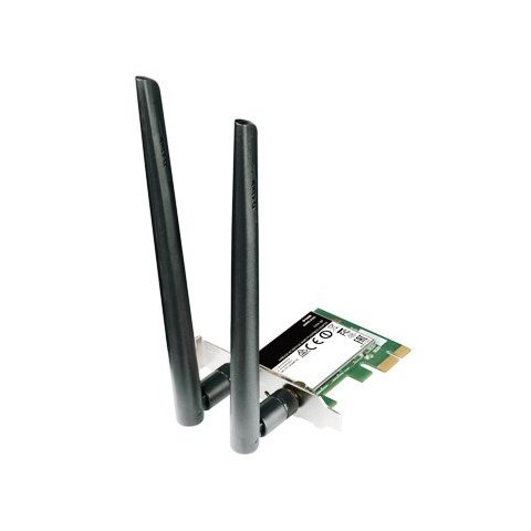 Pci Express Wifi Dualband Dlink Dwa-582 Ac1200 300mb En 2,4ghz Y 867mb En 5ghz 2 Antenas Desmontables