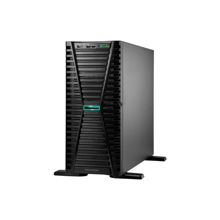 Server Hp Proliant Ml110 Gen11 Intel Xeon-s 3408u 1,8ghz 32gb 8 X Hdd Sff Hot Plug 1000w 3 Años Gara