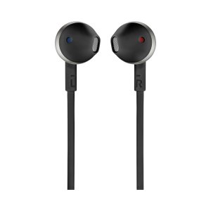 Auricular Intrauditivo Jbl Tune T205 Black Microfono Integrado Jack 3.5mm Metalico Pure Bass