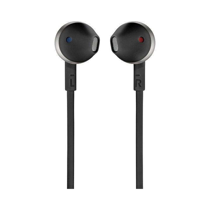 Auricular Intrauditivo Jbl Tune T205 Black Microfono Integrado Jack 3.5mm Metalico Pure Bass