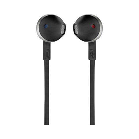 Auricular Intrauditivo Jbl Tune T205 Black Microfono Integrado Jack 3.5mm Metalico Pure Bass
