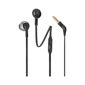 Auricular Intrauditivo Jbl Tune T205 Black Microfono Integrado Jack 3.5mm Metalico Pure Bass 2
