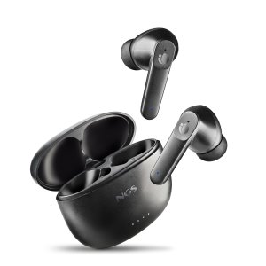 Auricular Intrauditivo Bluetooth Ngs Artica Hush Tws Bt 5.3 Anc Enc 16h Microfono Control Tactil Negro 2