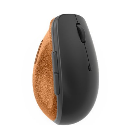 Mouse Lenovo Go Wireless Ergonomico  6 Botones Hasta 2400dpi Gris