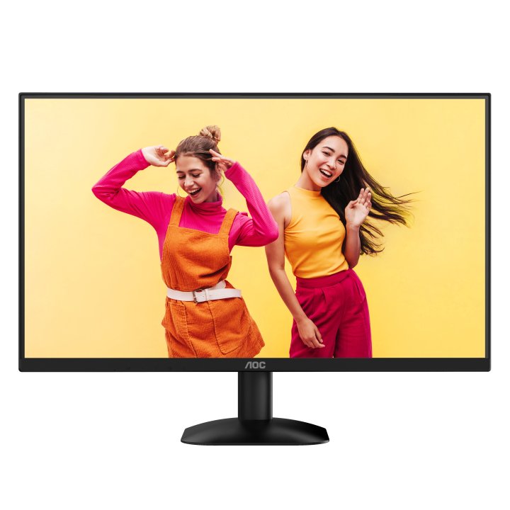 Monitor 27" Hdmi Vga Aoc 27b35hm Va Fhd 100hz 1ms Vesa 100x100 Negro