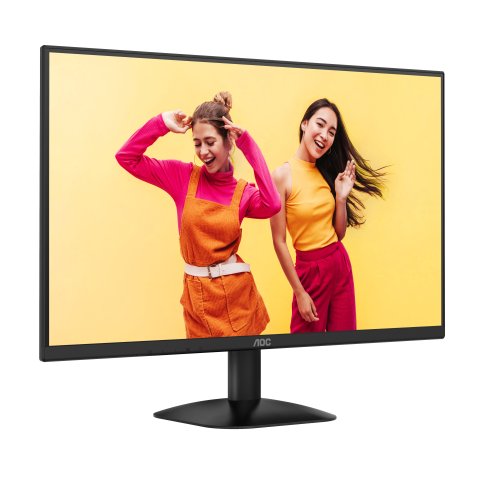Monitor 27" Hdmi Vga Aoc 27b35hm Va Fhd 100hz 1ms Vesa 100x100 Negro