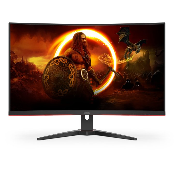Monitor 32" Curvo Dp Hdmi Aoc 27b35hm Va Fhd 240hz 0.5ms 1500r Vesa 100x100 Negro