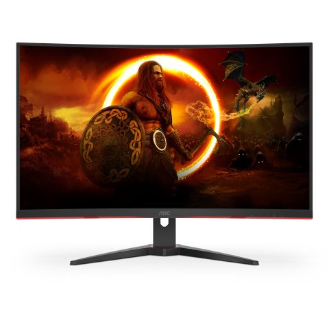 Monitor 32" Curvo Dp Hdmi Aoc 27b35hm Va Fhd 240hz 0.5ms 1500r Vesa 100x100 Negro