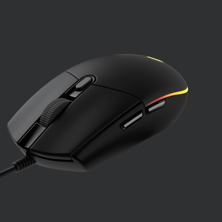 Mouse Logitech G203 Lightsync Rgb 8000dpi 6 Botones Color Negro
