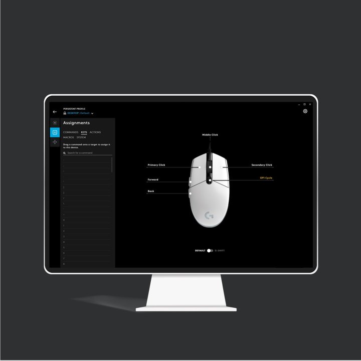 Mouse Logitech G203 Lightsync Rgb 8000dpi 6 Botones Color Negro