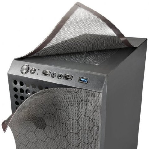 Caja Atx Mars Gaming Mcq3 Negra Lateral Cristal...