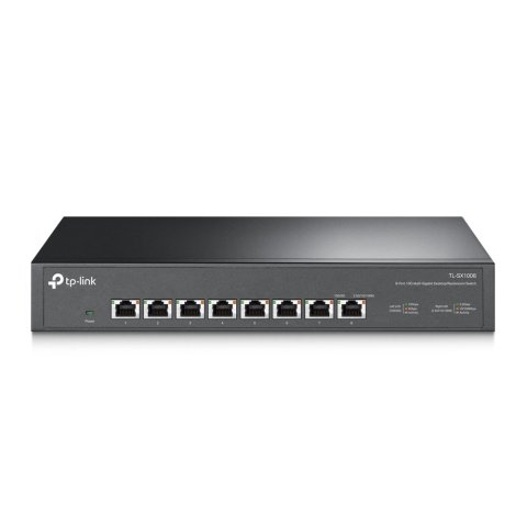 Switch No Gestionable Tp-link Sx1008 8p 10gbps Carcasa De Metal No Rack
