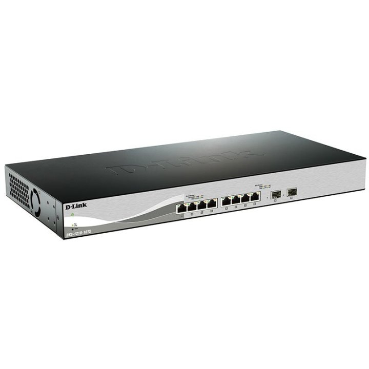 Switch Gestionable L2 D-link Dxs-1210-10ts e 8p 10g + 2p 10g Combo Sfp Rack