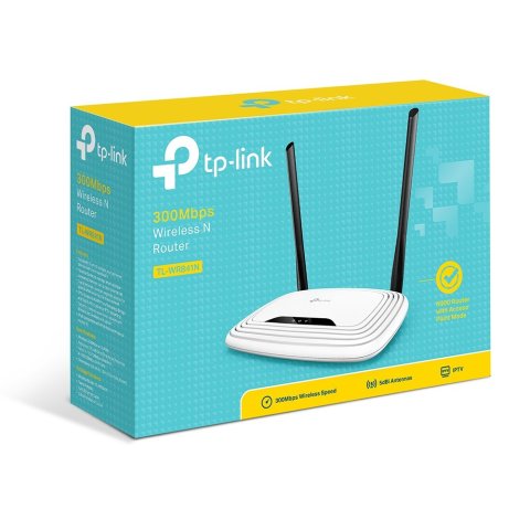 Router Wifi Tp-link Wr841n 300mb 4p Eth Atheros 2 Antenas Fijas Con Ap