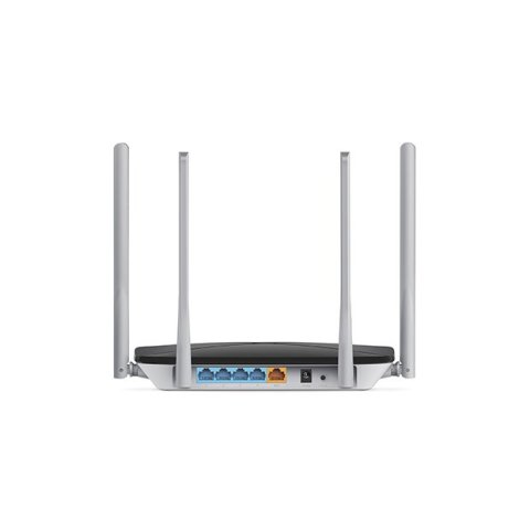 Router Wifi Ac Dualband Mercusys Ac12 Wifi Ac1200 4 Puertos Lan 1 Puerto Wan 4 Antenas De 5dbi