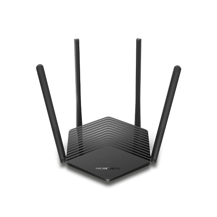 Router Wifi 6 Dualband Mercusys Mr60x Wifi 6 Ax1500 4p Gigabit 4 Antenas De Alta Ganancia