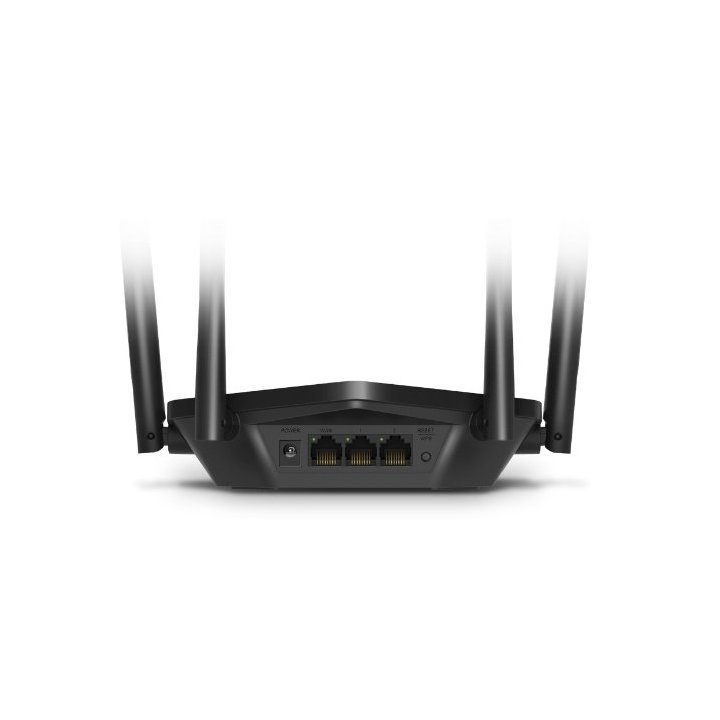 Router Wifi 6 Dualband Mercusys Mr60x Wifi 6 Ax1500 4p Gigabit 4 Antenas De Alta Ganancia