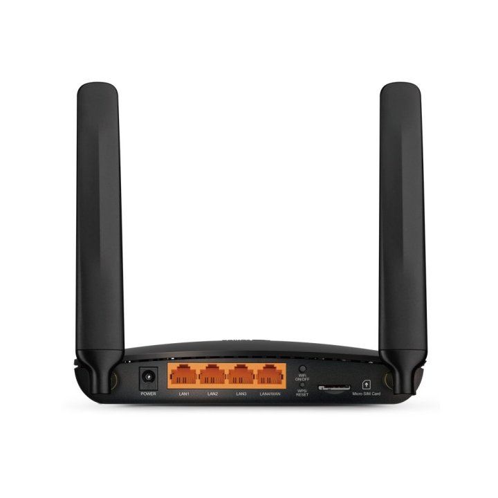 Router 4g Wifi Tp-link Archer Mr200 Dualband Ac750 300mb En 2,4ghz Y 433mb En 5ghz 3p Eth 3 Ant Int + 2 Ant. Lte Desmontables
