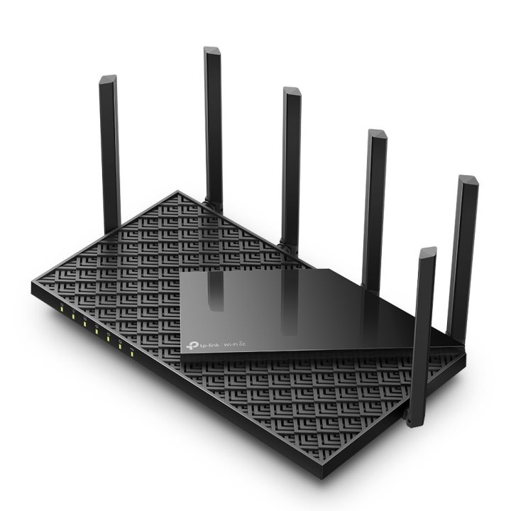 Router Wifi Triple Banda Tp-link Archer Axe75 Wifi 6e Ax5400 Cpu Quad-core 1.7ghz Usb 3.0 Compatible One Mesh Latenci Ultra B