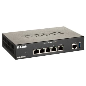 Router Vpn D-link Dsr-250nv2 1p Wan Giga 3p Lan Giga 1p Usb3.0 2