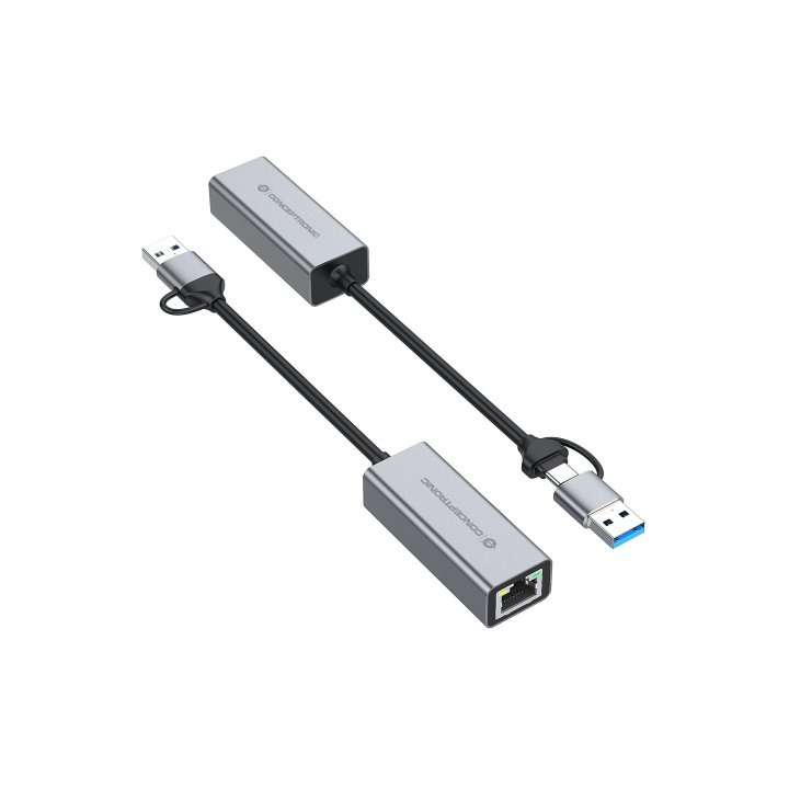 Adaptador Usb 3.0 A Rj45 Gigabit Ethernet Conceptronic Compatible Nintendo Switch Abby08g