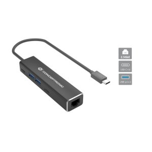 Adaptador Usb-c A Red 2.5gb Rj45 Conceptronic Con Hub Usb 3.2 2 Usc-c 2p Usb-a G 2