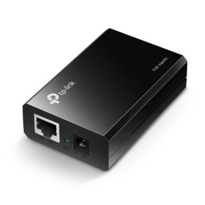 Poe Injector Tp-link Poe150s Pasa Datos Y Alimentacion Por El Mismo Cable Hasta 100 Metros Plug And Play