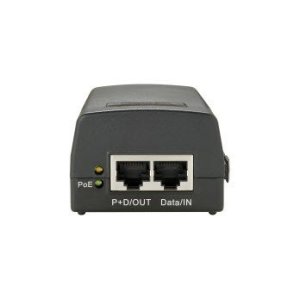 Poe Injector Adapter Gigabit Level One Pasa Datos Y Alimentacion Por El Mismo Cable Hasta 100m 15.4w 2