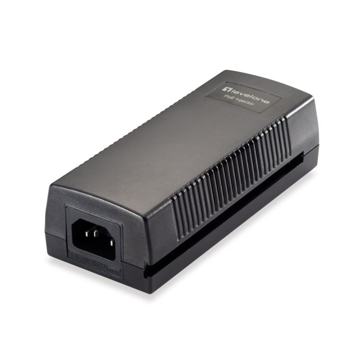 Poe Injector Adapter 10 100 Level One Pasa Datos Y Alimentacion Por El Mismo Cable 15.4w