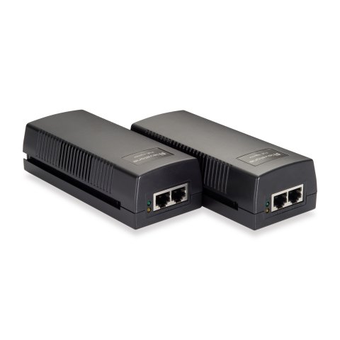 Poe Injector Adapter 10 100 Level One Pasa Datos Y Alimentacion Por El Mismo Cable 15.4w