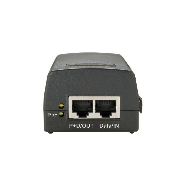 Poe Injector Adapter Gigabit Level One Pasa Datos Y Alimentacion Por El Mismo Cable Hasta 100m
