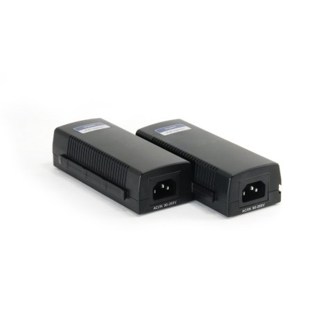 Poe Injector Adapter Gigabit Level One Pasa Datos Y Alimentacion Por El Mismo Cable Hasta 100m