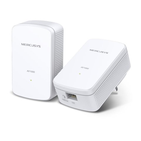 Homeplug Mercusys Mp500 Kit Con Conexion Lan Gigabit Kit 2 Unidades