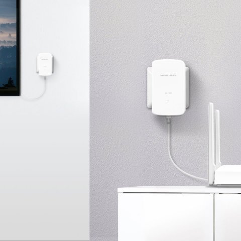 Homeplug Mercusys Mp500 Kit Con Conexion Lan Gigabit Kit 2 Unidades