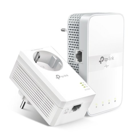 Homeplug Wifi Tp-link Tl-wpa7617 Kit Ac1200 Av1000 Con 1pto Giga Con Passthrough Kit Compuesto De 1*tl-pa7017 & 1*tl-wpa7617
