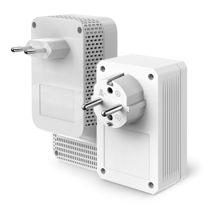 Homeplug Wifi Tp-link Tl-wpa7617 Kit Ac1200 Av1000 Con 1pto Giga Con Passthrough Kit Compuesto De 1*tl-pa7017 & 1*tl-wpa7617