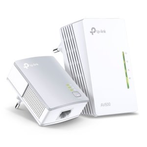 Homeplug Wifi Tp-link Tl-wpa4221kit 300mb Av600 Con 2 Puertos Ethernet Kit Compuesto De Un Tl-wpa4220 Y Un Tl-pa4010