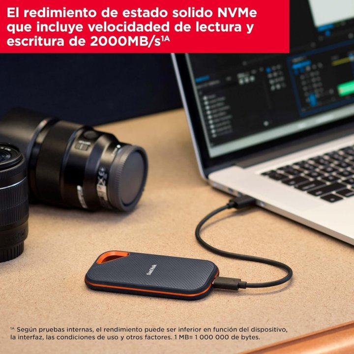 Disco M.2 Externo Sandisk Extreme Pro V2 4tb...