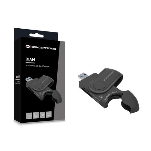 Card Reader Externo Conceptronic Bian04b Usb...