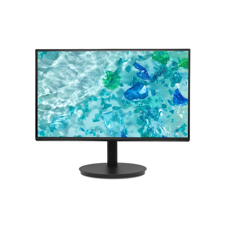 Monitor 24" Dp Hdmi Vga Acer Cb242ygbmiprx Ips Fhd 120hz 1ms 250cd Vesa 100x100 2x2w Color Negroregulable En Altura